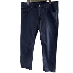 GOODFELLOW & CO NAVY BLUE MENS CHINO PANTS SIZE 36 WAIST X 30 INSEAM